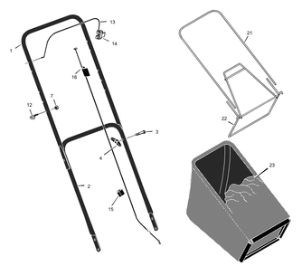 Part Location Diagram of 1101555E70 Murray DISCONTINUED